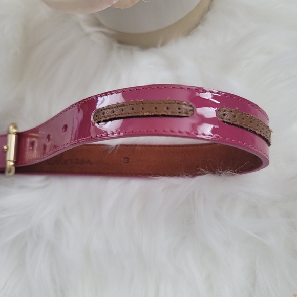 Cole Haan Small Fushia Belt - Picture 2 of 8